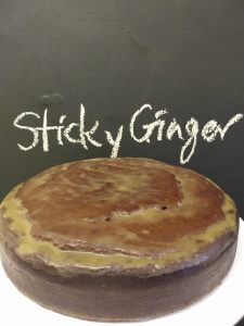 Sticky ginger cake